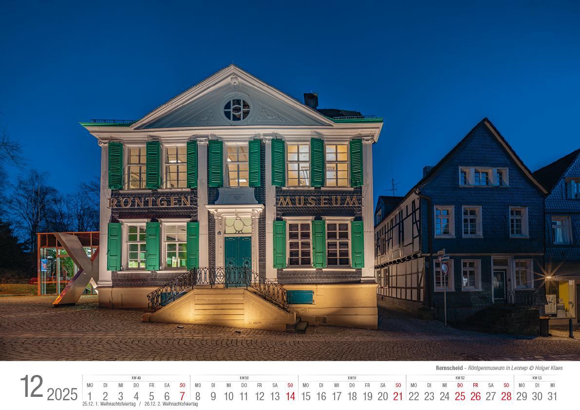 Bild: 9783965352254 | Remscheid 2025 Bildkalender A3 Spiralbindung | Holger Klaes | Kalender