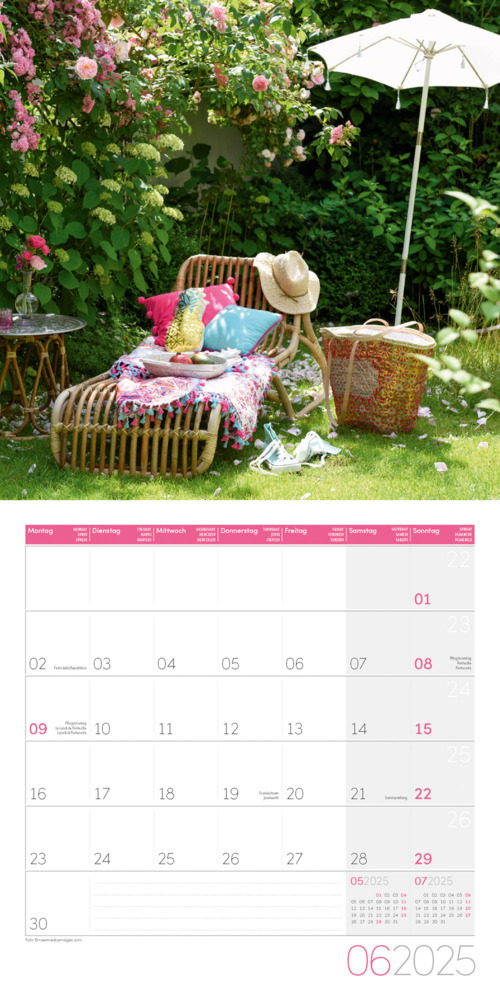 Bild: 9783838445304 | In meinem Garten Kalender 2025 - 30x30 | Ackermann Kunstverlag | 28 S.