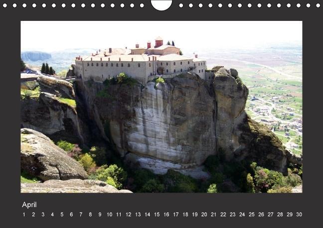 Bild: 9783660203479 | Meteora-Klöster in Griechenland (Wandkalender immerwährend DIN A4...