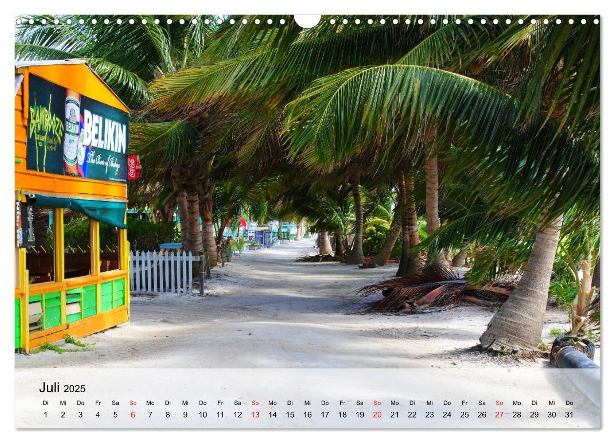 Bild: 9783435584772 | Belize. Karibik-Perle Caye Caulker (Wandkalender 2025 DIN A3 quer),...