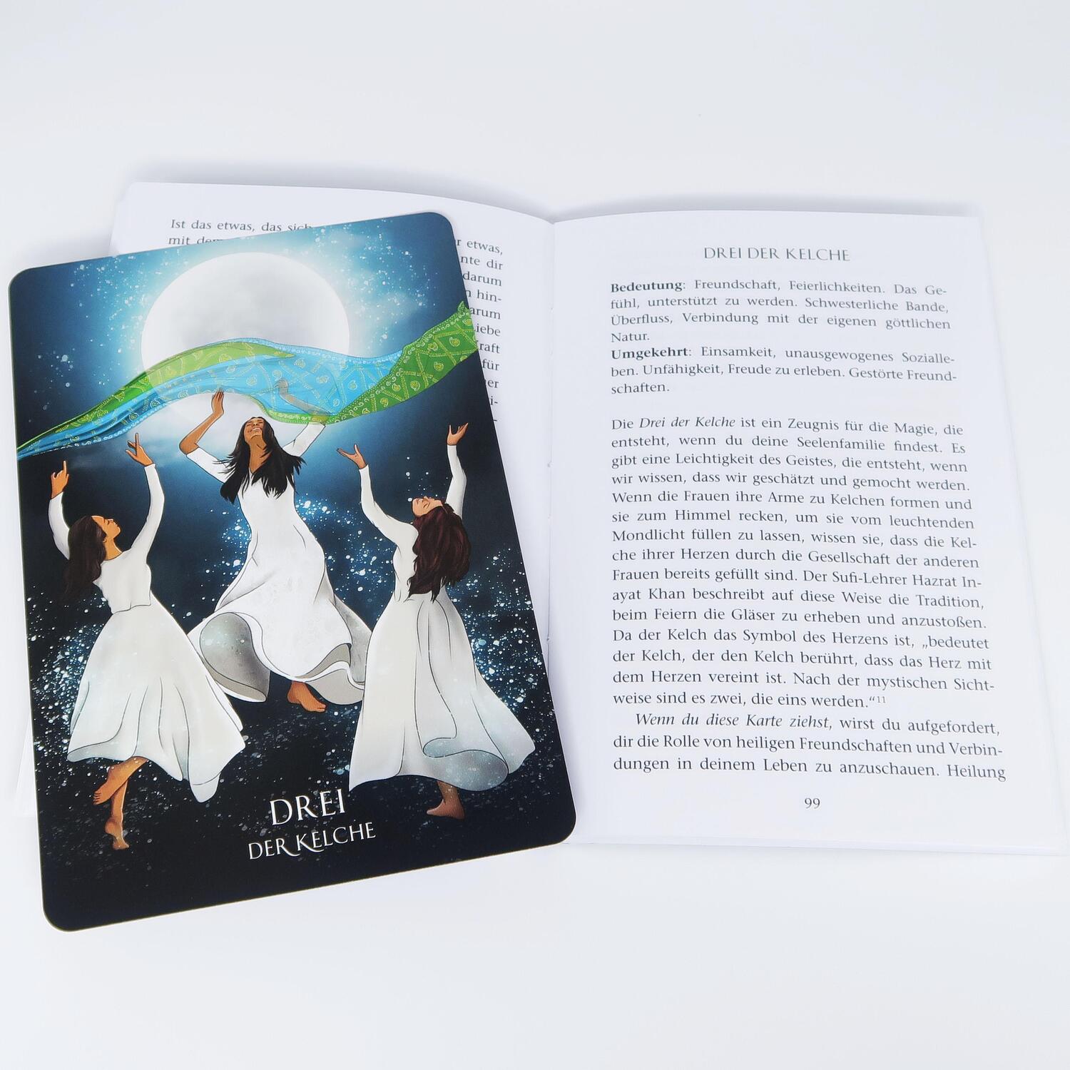 Bild: 9783868265835 | Sufi-Tarot - Der Weg des Herzens: 78 Tarotkarten mit Anleitung | Buch