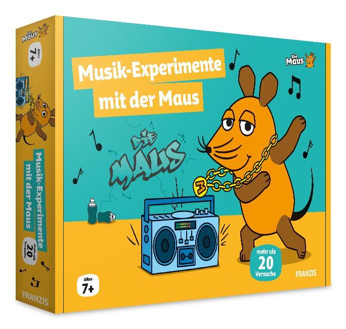 Cover: 4019631672292 | Musik-Experimente mit der Maus | Experimentierbox mit Buch, 48 Seiten