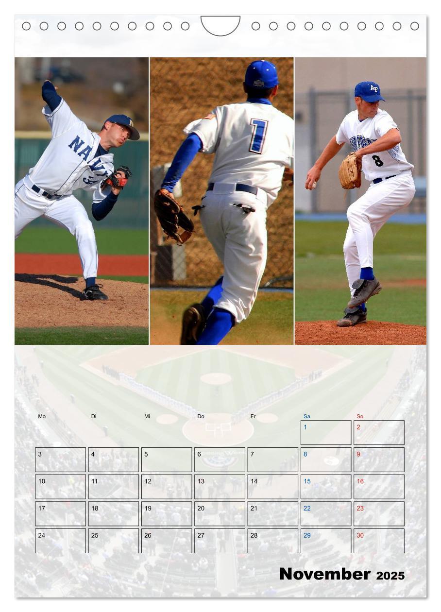 Bild: 9783457011867 | Kultsport Baseball (Wandkalender 2025 DIN A4 hoch), CALVENDO...