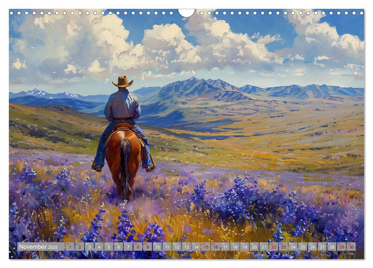 Bild: 9781325978007 | Horses, Power and Freedom (Wall Calendar 2025 DIN A3 landscape),...