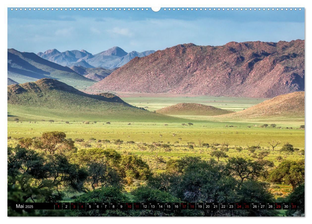 Bild: 9783457211588 | Namibia - Land der Kontraste (Wandkalender 2025 DIN A2 quer),...