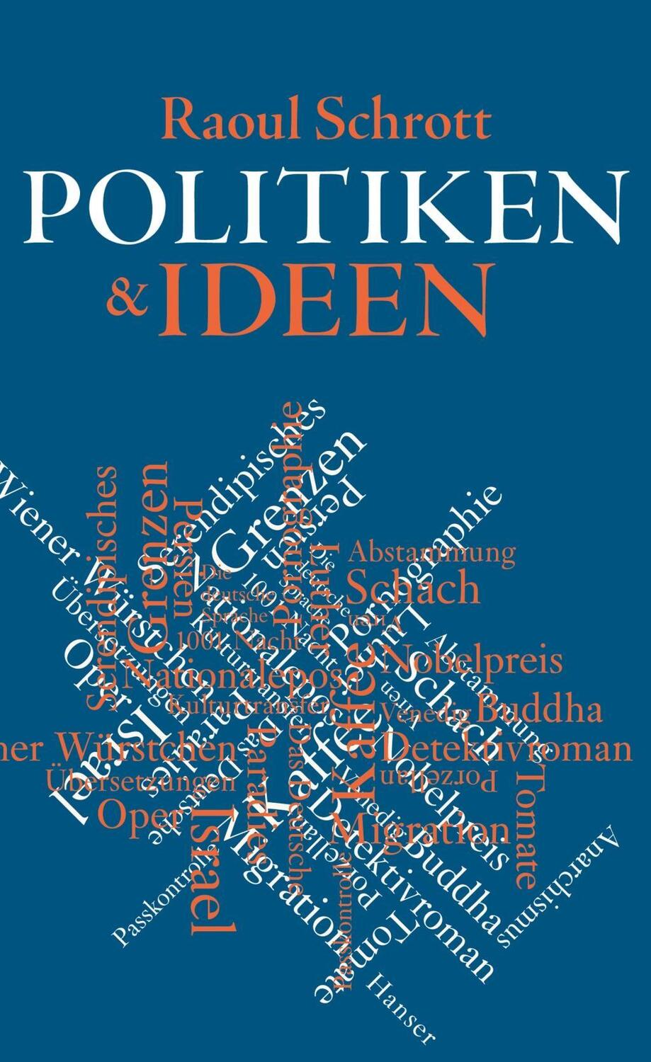 Cover: 9783446258228 | Politiken &amp; Ideen | Essays | Raoul Schrott | Buch | 248 S. | Deutsch