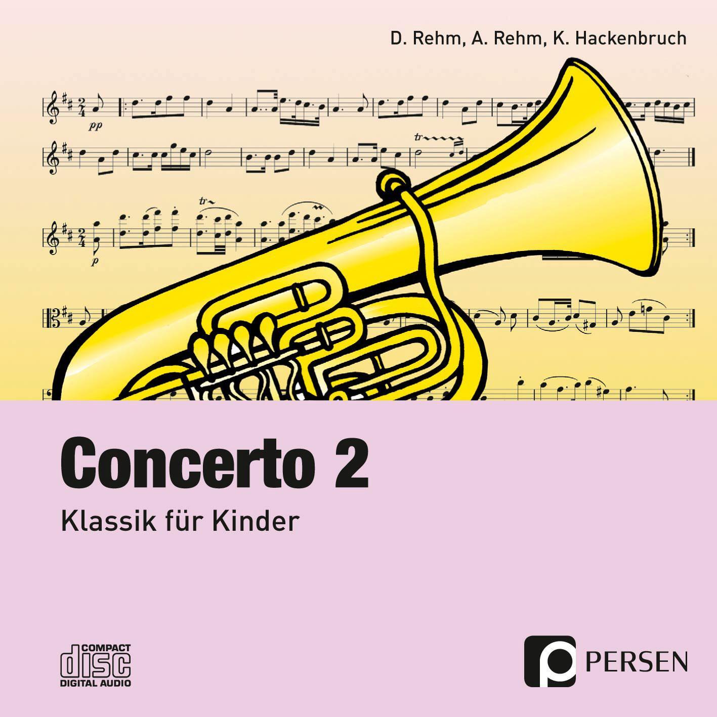 Cover: 9783834438287 | Concerto 2. CD | Klassik für Kinder (3. bis 6. Klasse) | Rehm (u. a.)