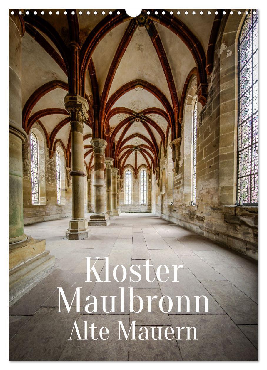 Cover: 9783383795237 | Kloster Maulbronn - Alte Mauern (Wandkalender 2025 DIN A3 hoch),...