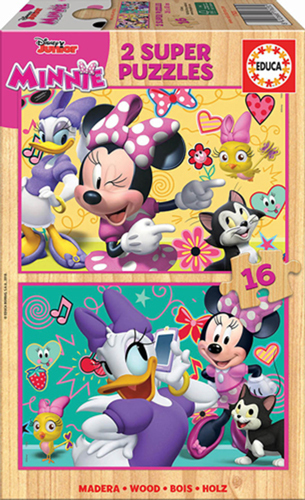 Cover: 8412668176232 | Holzpuzzle Minnie Happy (Kinderpuzzle) | Spiel | 2020 | Educa Puzzle