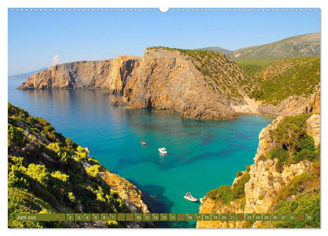 Bild: 9783435560295 | Sardiniens magische Küsten (Wandkalender 2025 DIN A2 quer),...