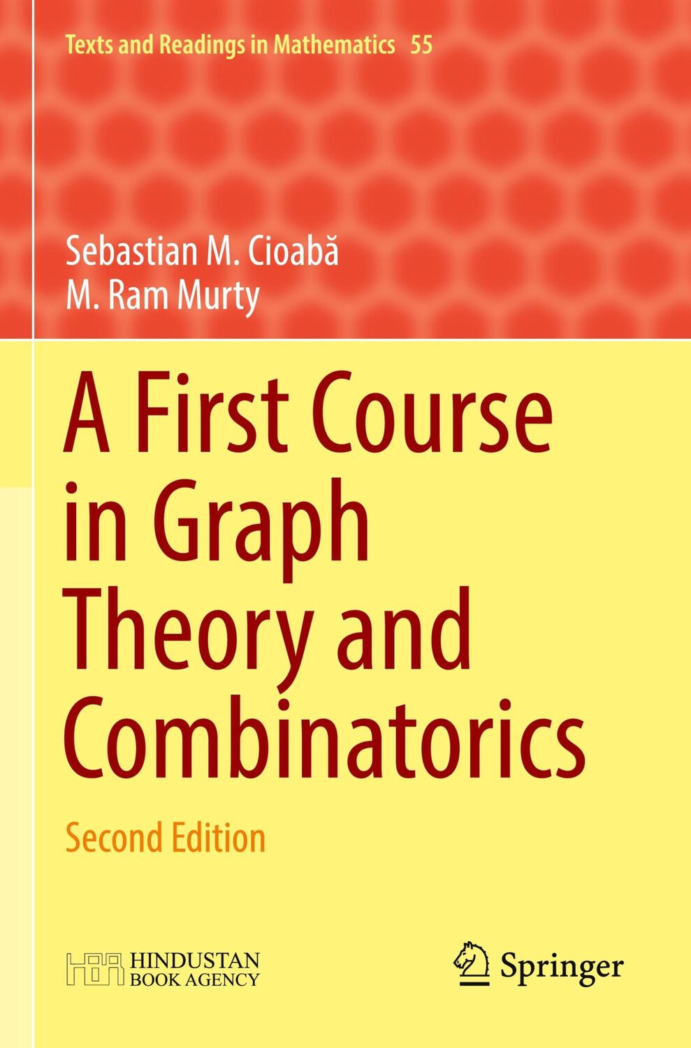 Cover: 9789811913624 | A First Course in Graph Theory and Combinatorics | Second Edition