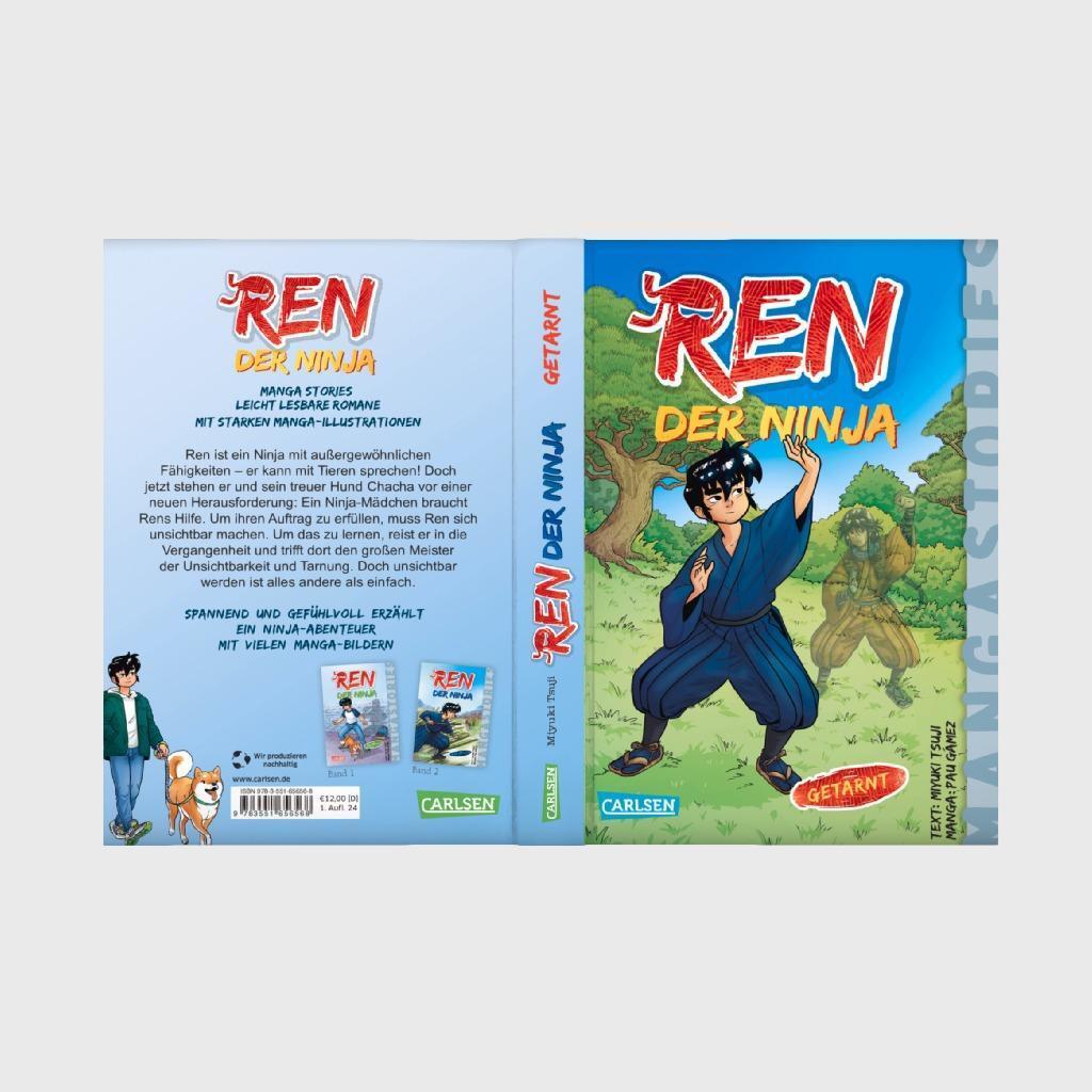 Bild: 9783551656568 | Ren, der Ninja Band 3 - Getarnt | Miyuki Tsuji | Buch | REN der Ninja