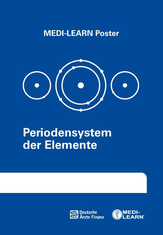 Cover: 9783956581076 | Periodensystem der Elemente | MEDI-LEARN Poster | Denise Kreissl