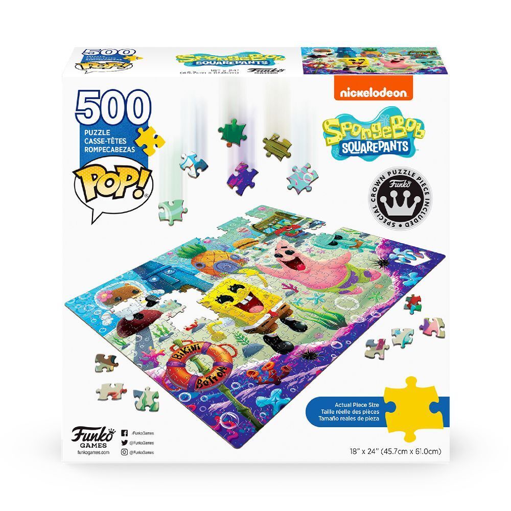 Bild: 889698708852 | Pop! Puzzle - Spongebob | Funko Games | Spiel | In Spielebox | 708852