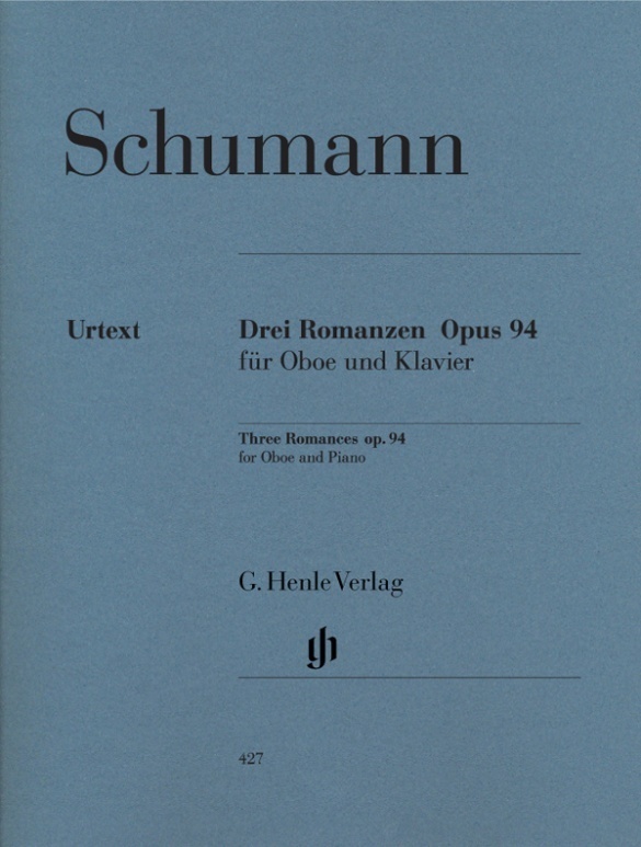 Cover: 9790201804279 | Schumann, Robert - Drei Romanzen op. 94 für Oboe und Klavier | Buch