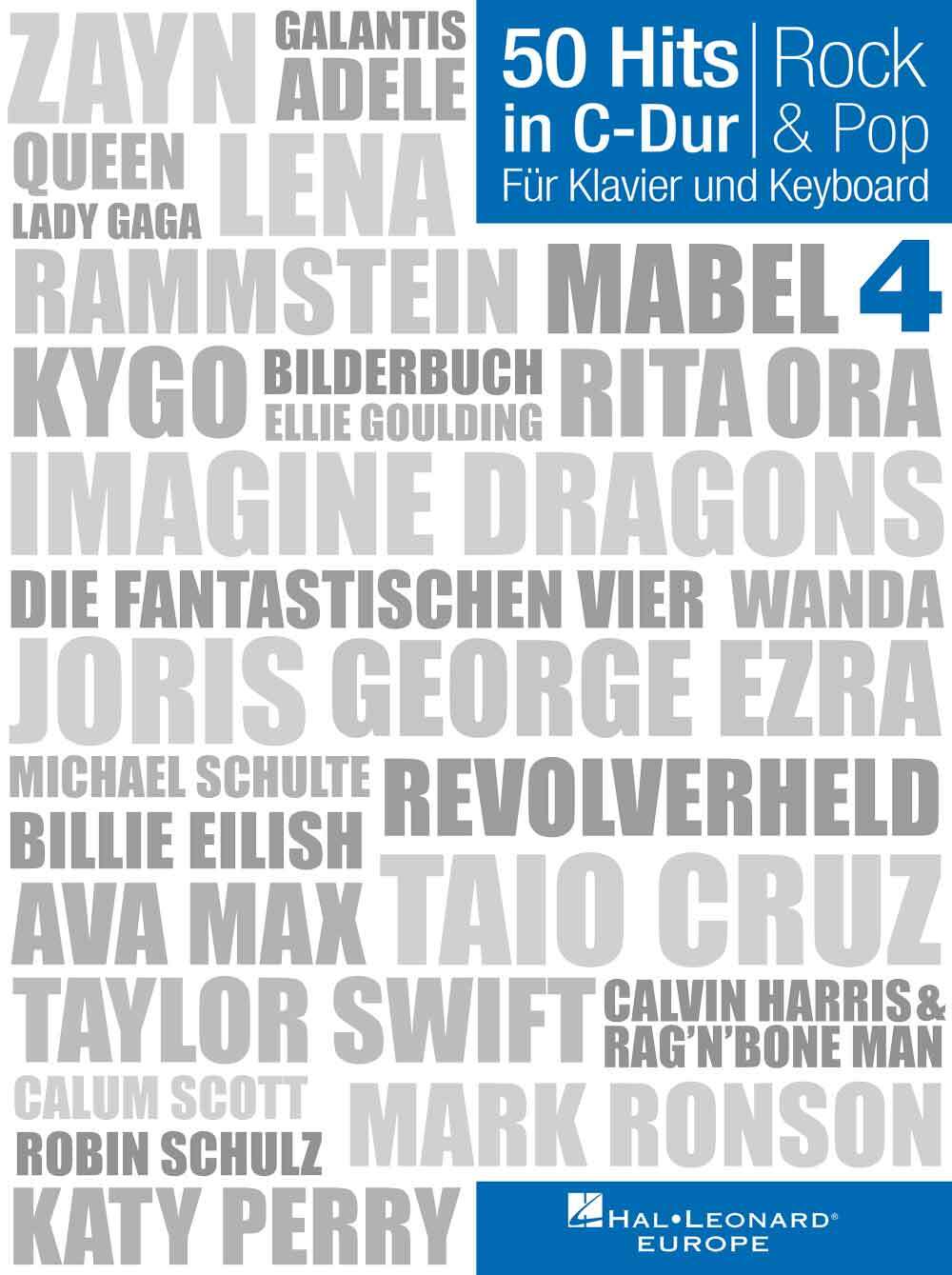 Cover: 9783954562350 | 50 Hits in C-Dur: Rock & Pop Band 4 | Buch | 224 S. | Deutsch | 2020