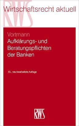 Cover: 9783814578095 | Aufklärungs- und Beratungspflichten der Banken | Jürgen Vortmann