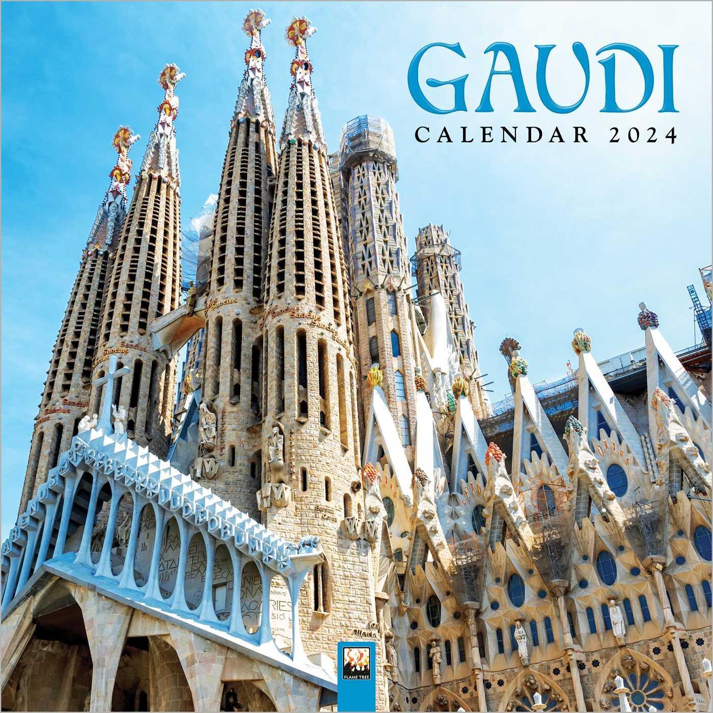 Bild: 9781804174517 | Gaudí Wall Calendar 2024 (Art Calendar) | Kalender | 14 S. | Englisch