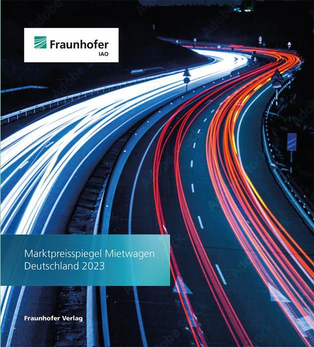 Cover: 9783839619810 | Marktpreisspiegel Mietwagen Deutschland 2023 | Fraunhofer IAO | Buch