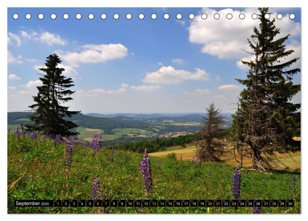 Bild: 9783435366798 | Rhöner Impressionen (Tischkalender 2025 DIN A5 quer), CALVENDO...