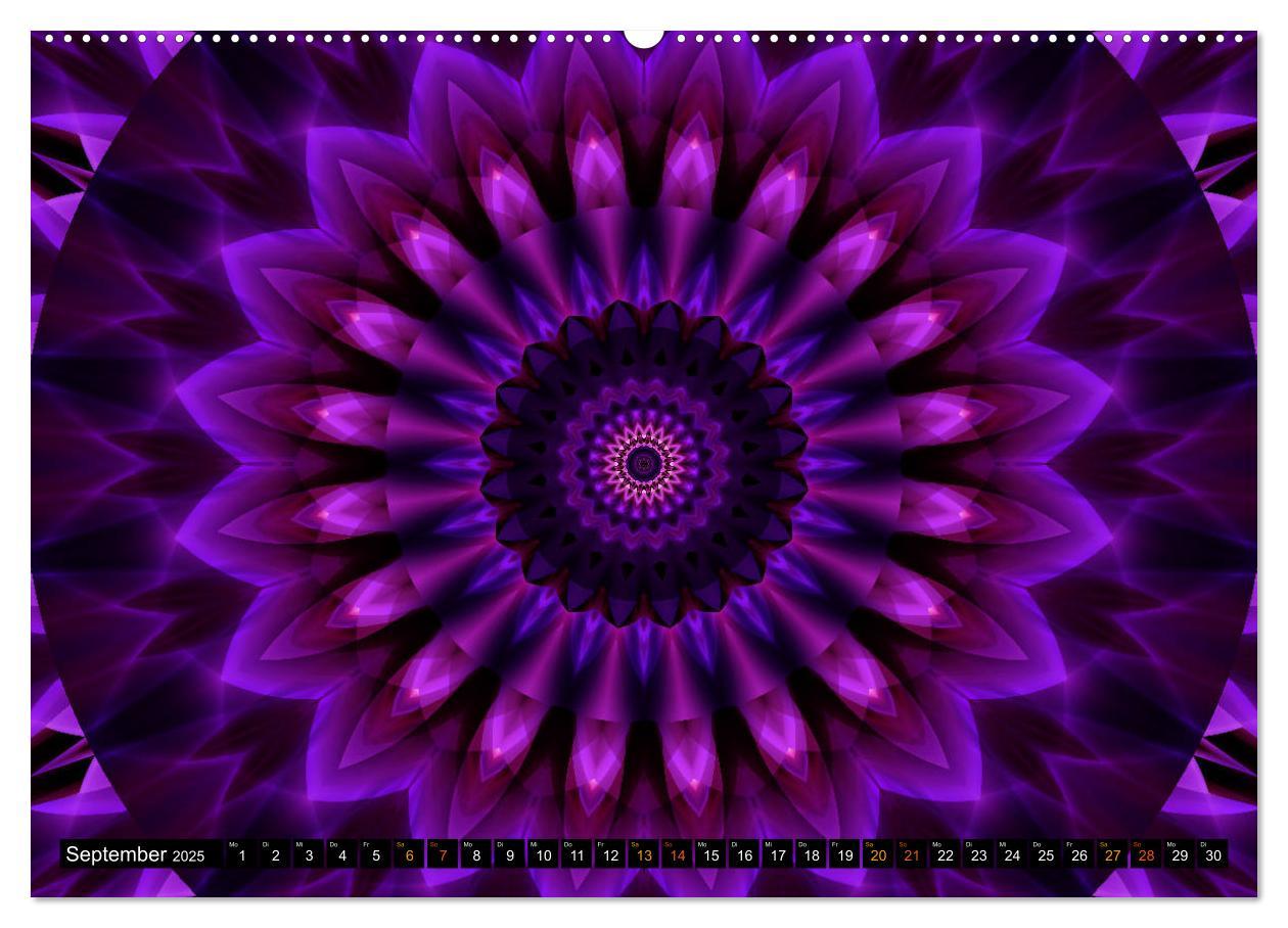 Bild: 9783435418114 | Energie - Mandalas, Spiritualität durch die Farbe Lila...