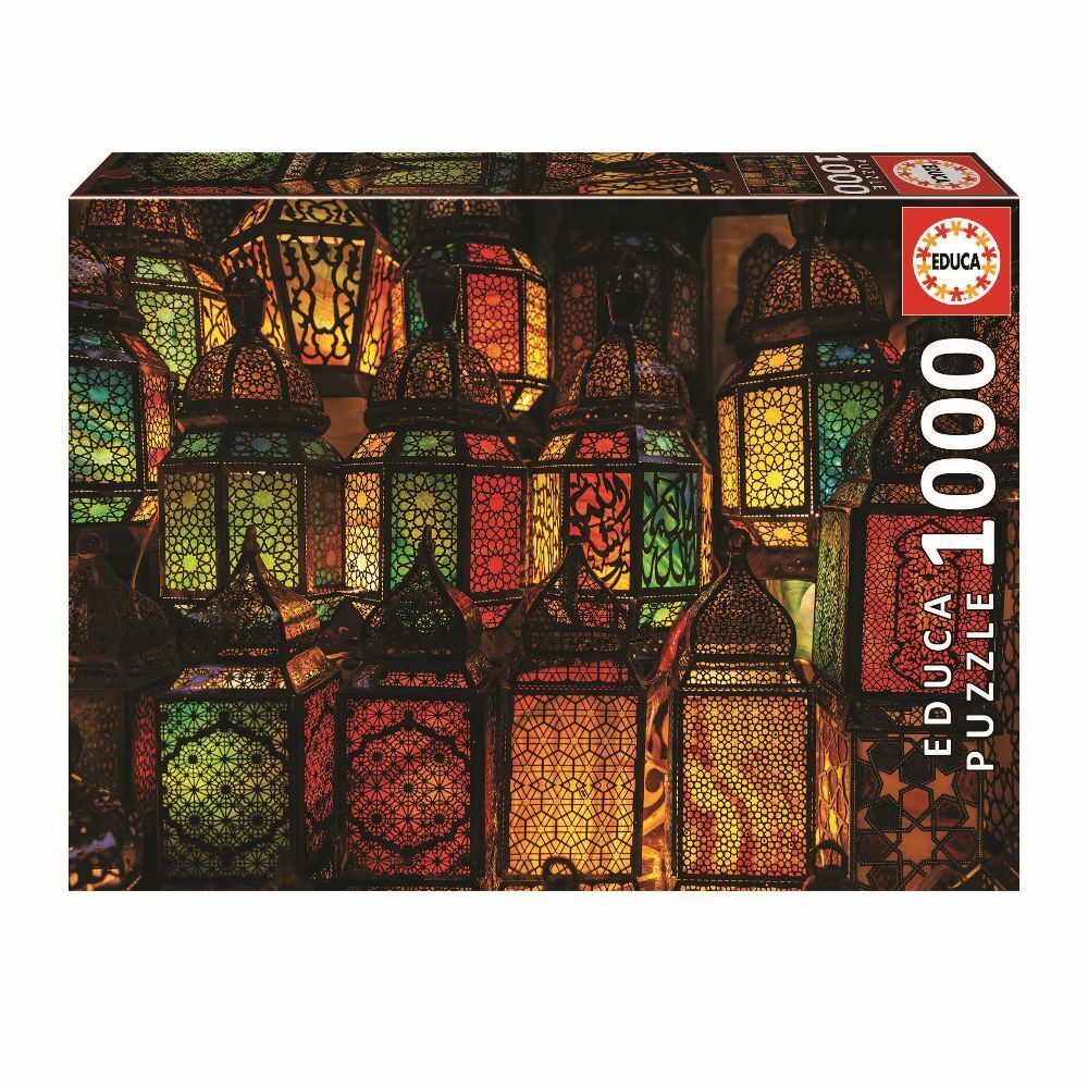 Cover: 8412668196681 | EDUCA - Orientalische Lampen 1000 Teile Puzzle | Spiel | 2023 | Educa