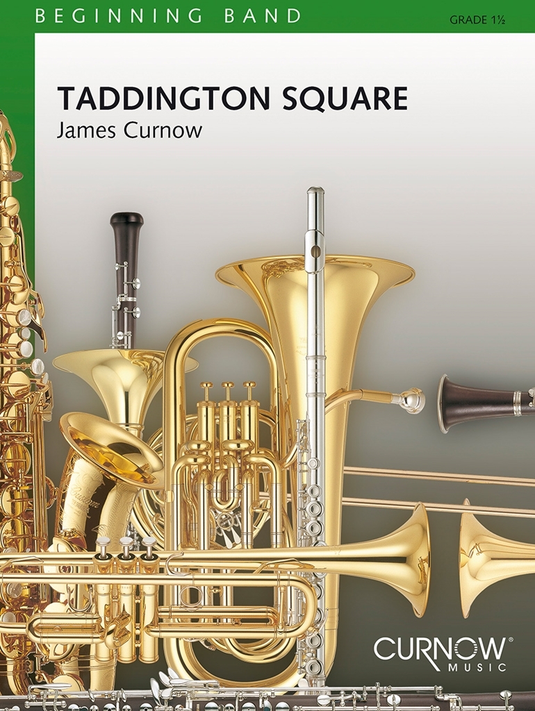Cover: 73999558234 | Taddington Square | James Curnow | Beginning Band | Partitur | 1996