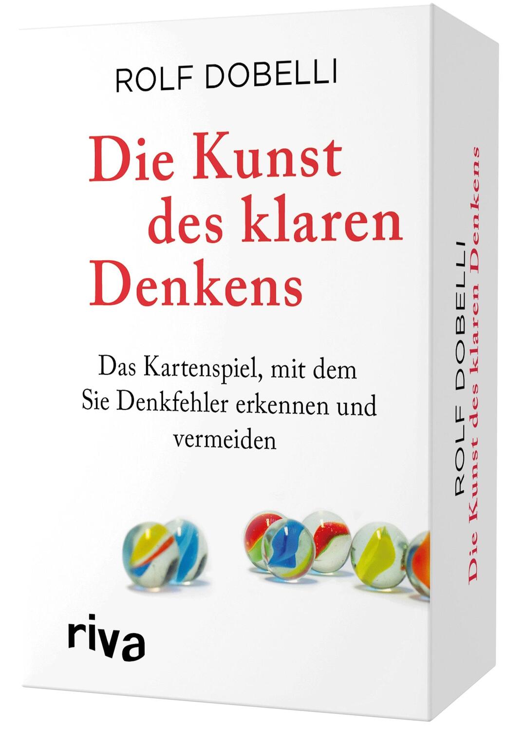 Cover: 9783742313287 | Die Kunst des klaren Denkens | Rolf Dobelli | Spiel | Schachtel | 2020