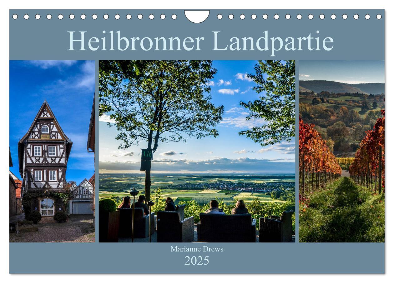 Cover: 9783435450800 | Heilbronner Landpartie (Wandkalender 2025 DIN A4 quer), CALVENDO...