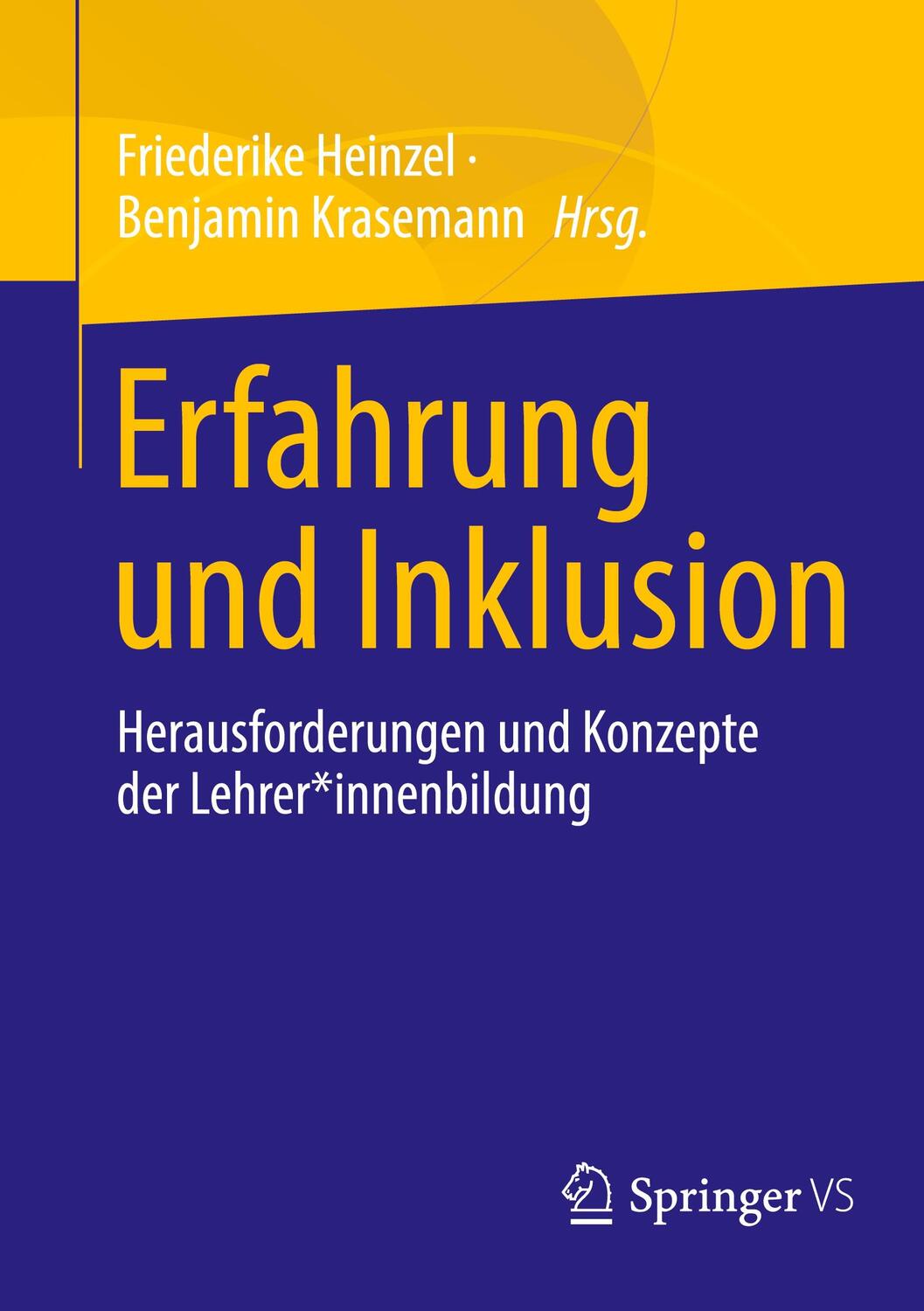 Cover: 9783658366087 | Erfahrung und Inklusion | Benjamin Krasemann (u. a.) | Taschenbuch