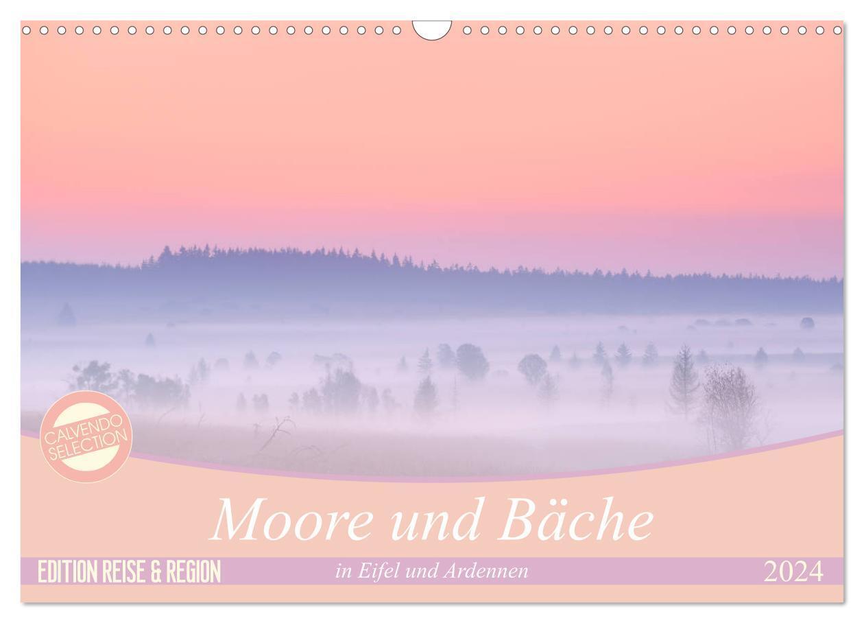 Cover: 9783383194740 | Moore und Bäche in Eifel und Ardennen (Wandkalender 2024 DIN A3...
