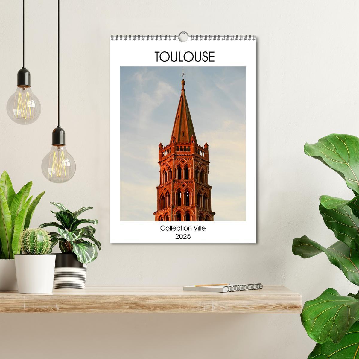 Bild: 9781325969586 | Collection Ville TOULOUSE (Calendrier mural 2025 DIN A3...