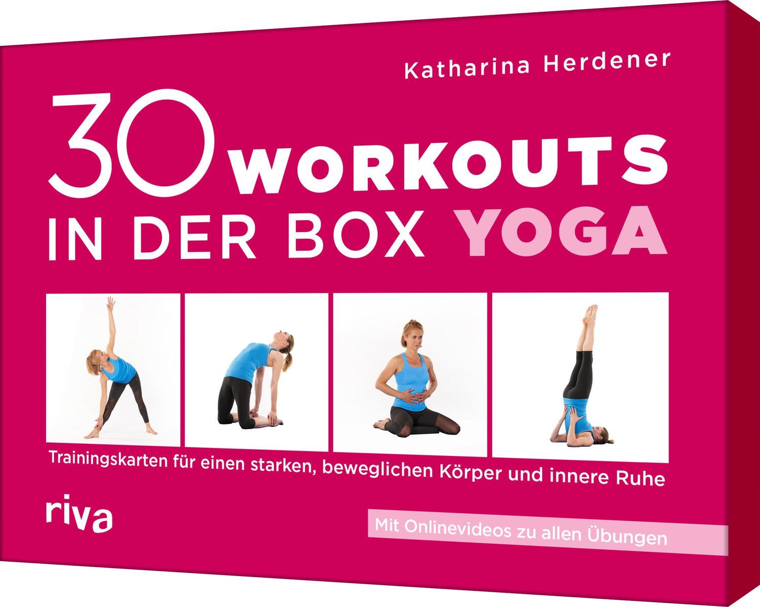 Cover: 9783742322937 | 30 Workouts in der Box - Yoga | Katharina Herdener | Box | Deutsch
