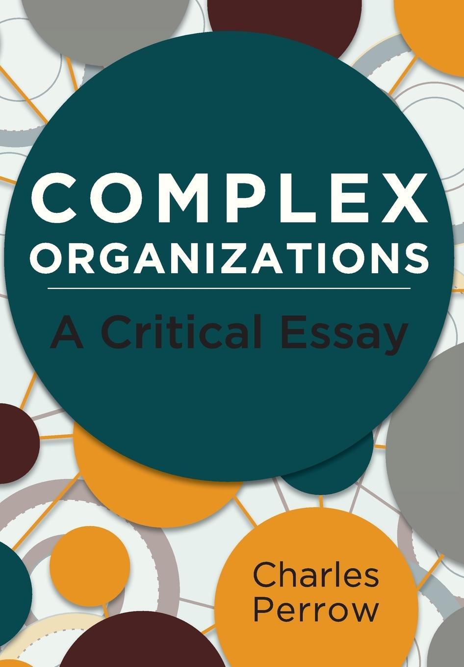Cover: 9781626549029 | Complex Organizations | A Critical Essay | Charles Perrow | Buch