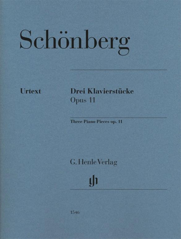 Cover: 9790201815466 | Schönberg, Arnold - Drei Klavierstücke op. 11 | Ullrich Scheideler