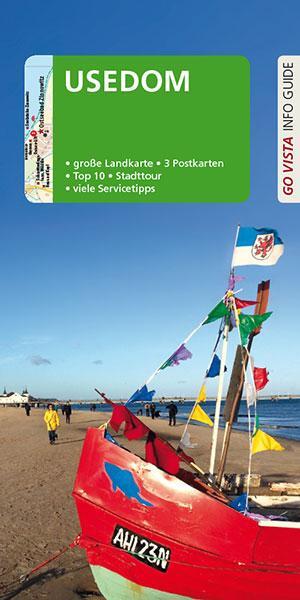 Cover: 9783961414390 | GO VISTA: Reiseführer Usedom | Mit Faltkarte und 3 Postkarten | Buch