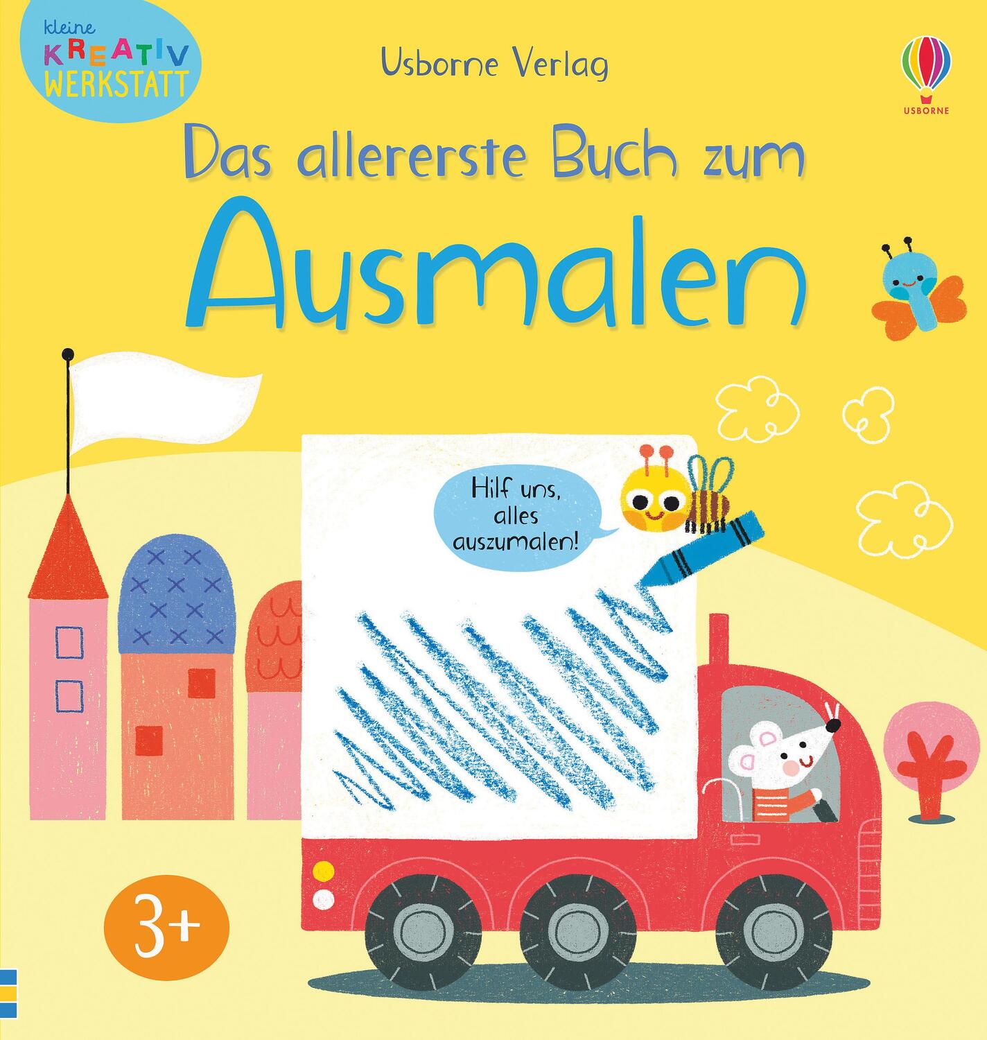 Cover: 9781789412604 | Kleine Kreativ-Werkstatt - Das allererste Buch zum Ausmalen | Buch