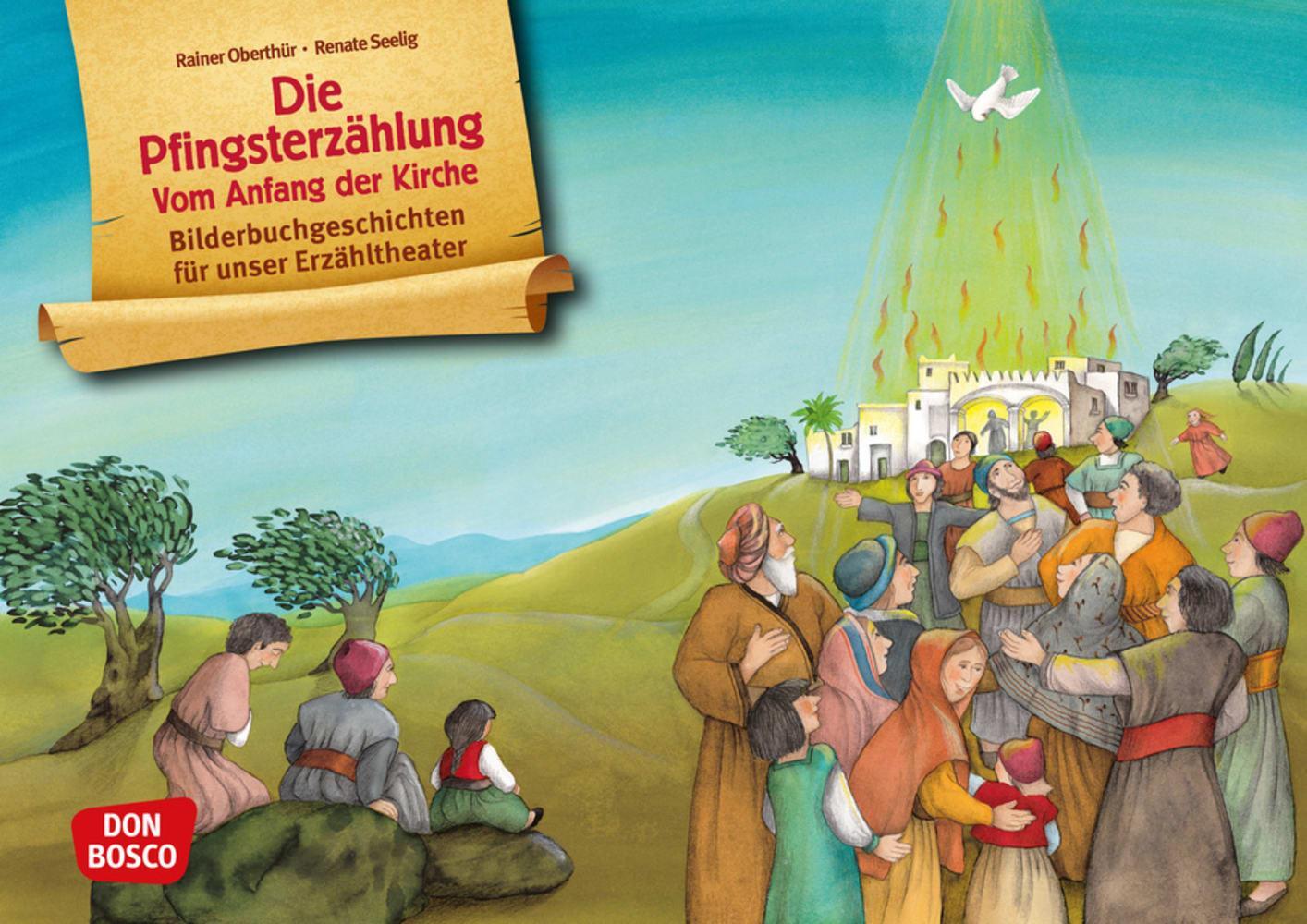 Cover: 4260179515446 | Die Pfingsterzählung. Vom Anfang der Kirche. Kamishibai Bildkartenset.