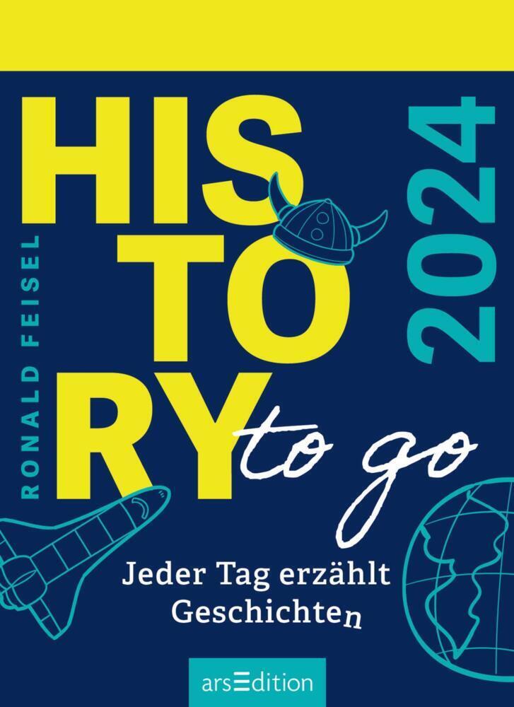 Cover: 4014489131175 | Abreißkalender History to go 2024 | Jeder Tag erzählt Geschichten
