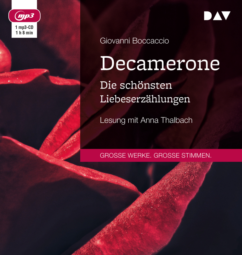 Cover: 9783742411358 | Decamerone. Die schönsten Liebeserzählungen, 1 Audio-CD, 1 MP3 | CD