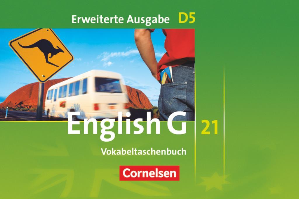 Cover: 9783060323227 | English G 21. Erweiterte Ausgabe D 5. Vokabeltaschenbuch | Schwarz