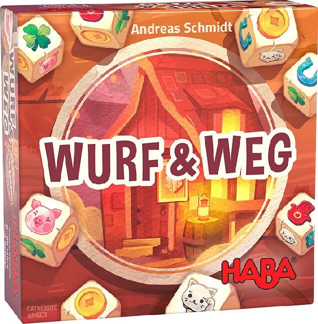 Cover: 4010168248899 | HABA Wurf & Weg (Spiel) | Spiel | Papp-Deckel und Papp-Boden | Deutsch