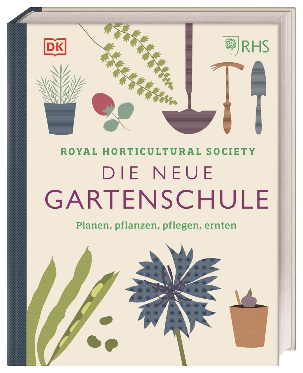 Cover: 9783831046201 | Die neue Gartenschule | Planen, pflanzen, pflegen, ernten | Society