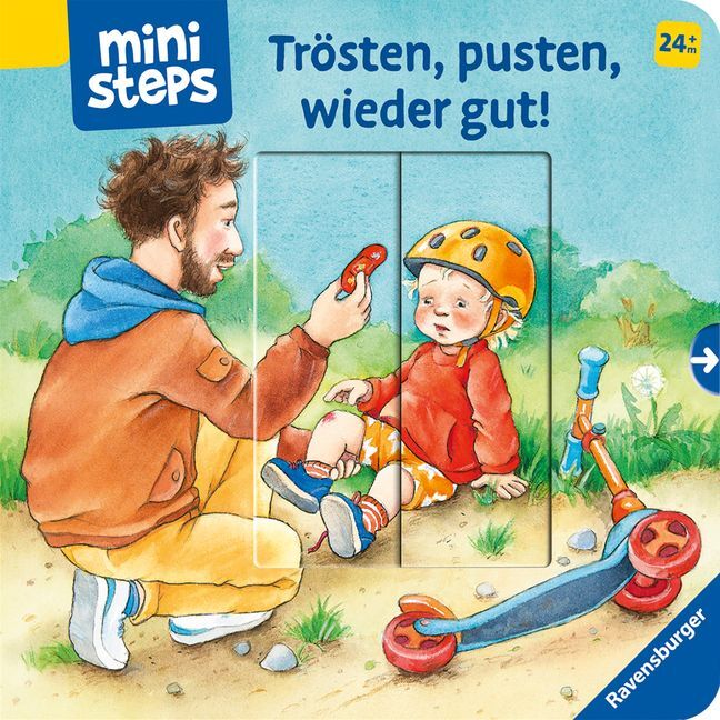 Cover: 9783473302710 | ministeps: Trösten, pusten, wieder gut! | Ab 24 Monaten | Sandra Grimm