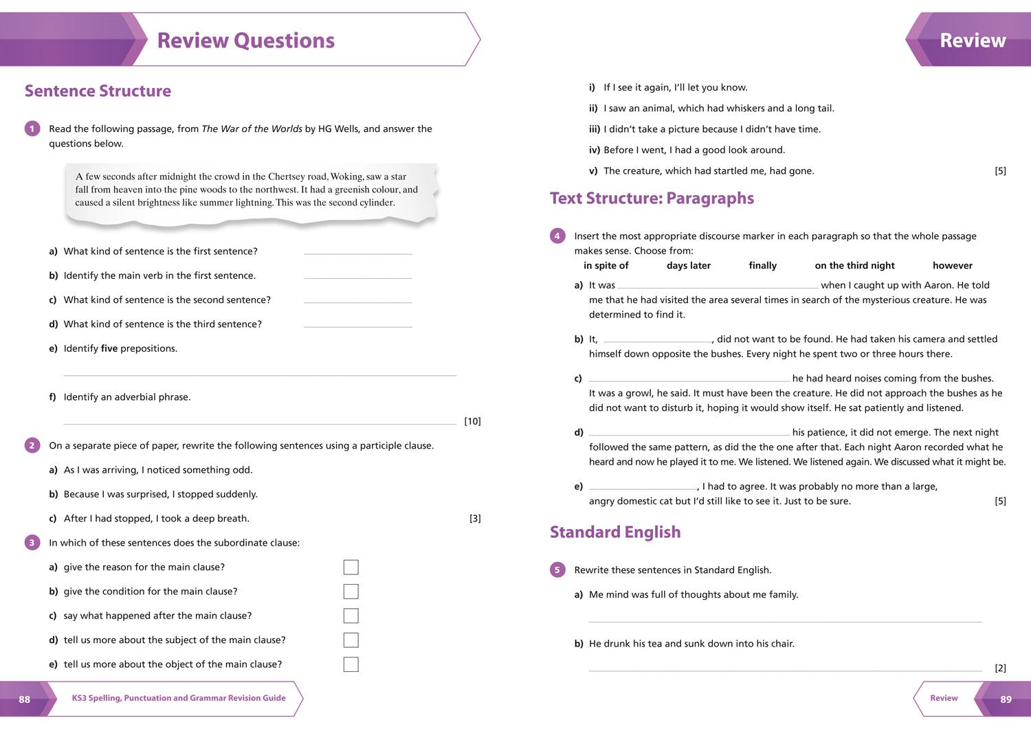 Bild: 9780008470517 | KS3 Spelling, Punctuation and Grammar All-in-One Complete Revision...