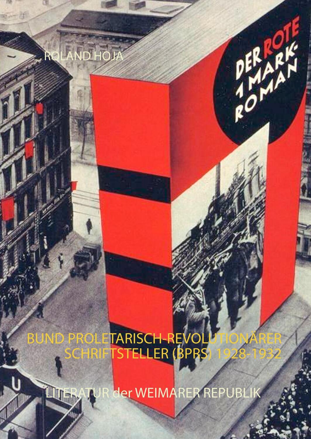 Cover: 9783748108030 | Der Rote1 Mark-Roman | Roland Hoja | Buch | Books on Demand