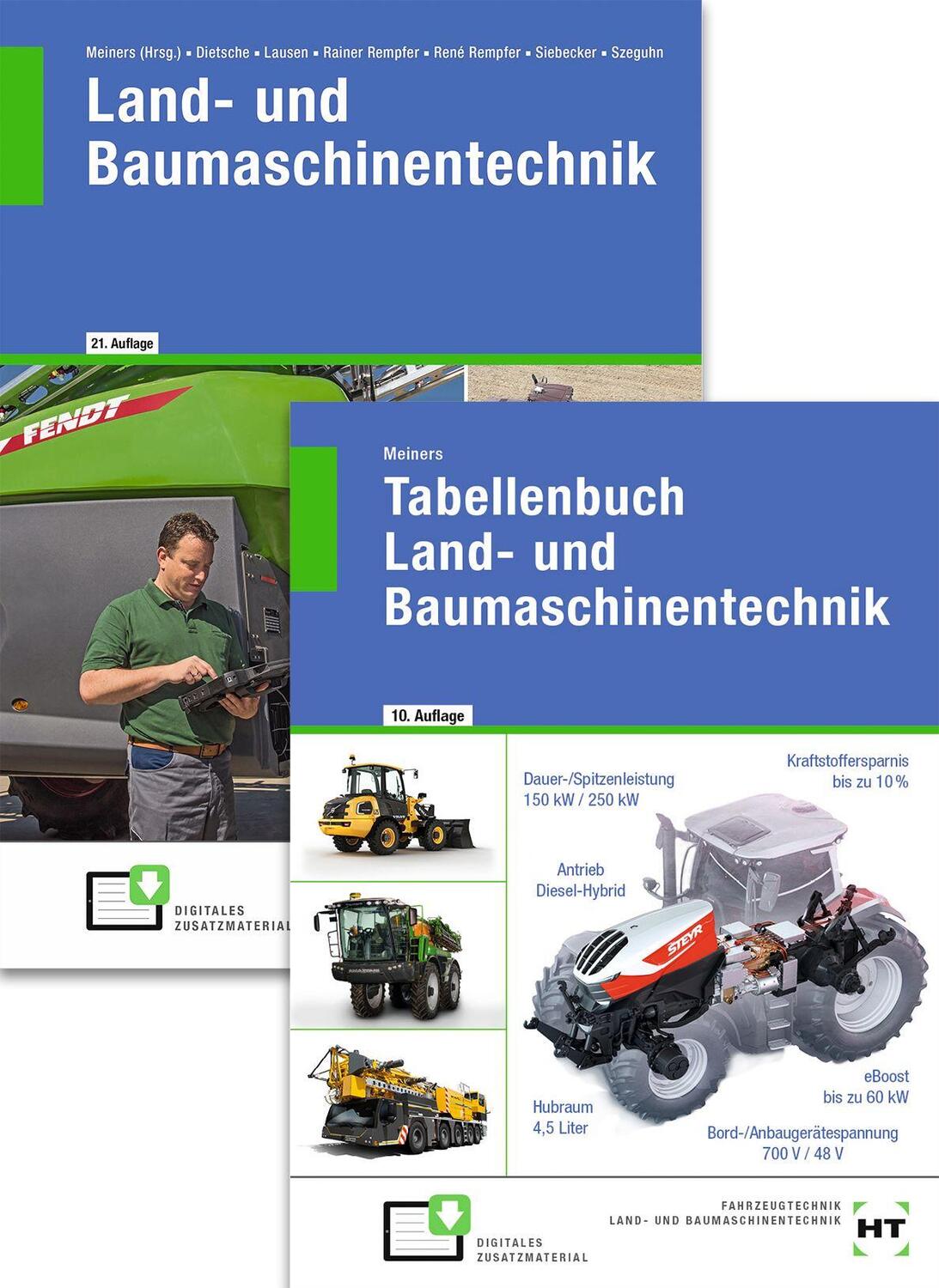 Cover: 9783582182746 | Paketangebot Land- und Baumaschinentechnik/Tabellenbuch Land- und...