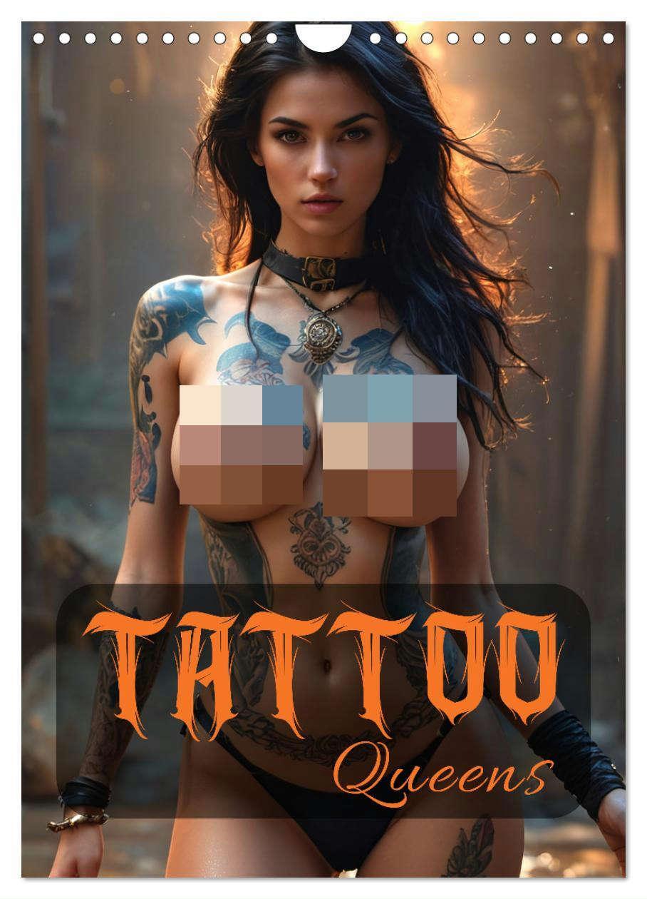 Cover: 9783383817465 | Tattoo Queens (Wandkalender 2025 DIN A4 hoch), CALVENDO Monatskalender
