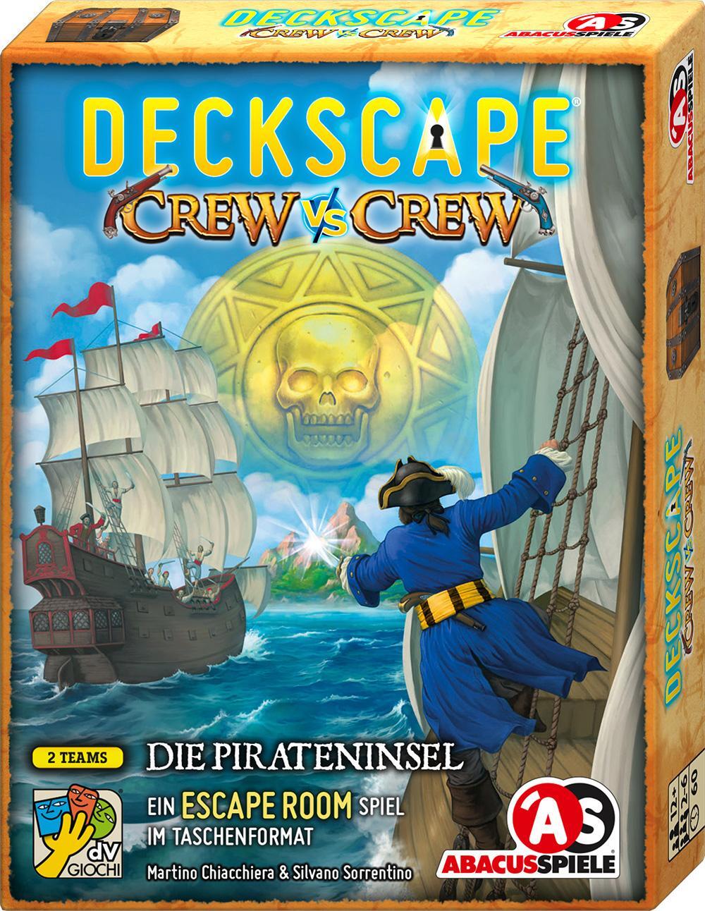Cover: 4011898382112 | Deckscape - Crew vs Crew - Die Pirateninsel | Chiacchiera (u. a.)