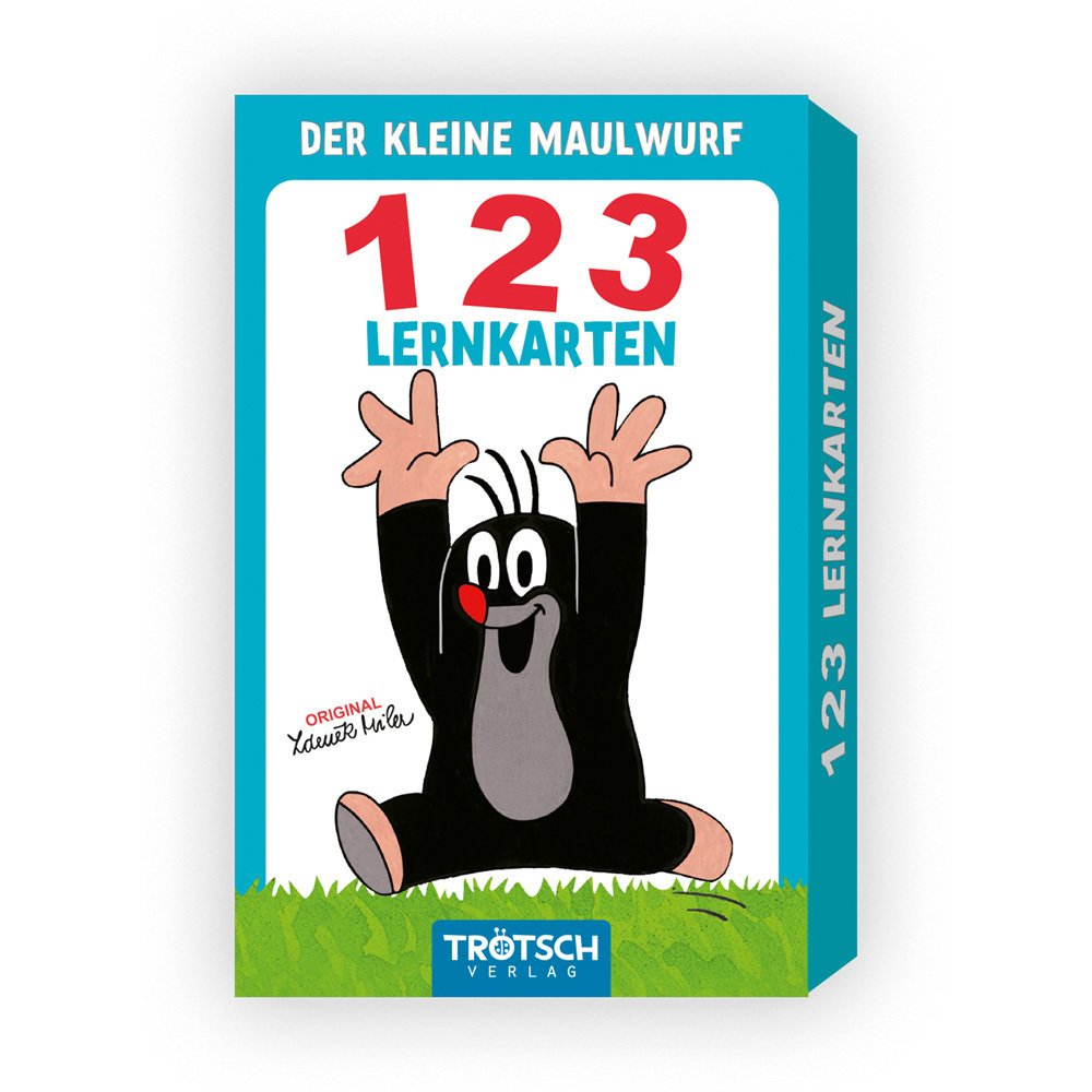 Cover: 4251901500861 | Trötsch Der kleine Maulwurf Kartenset 123 Lernkarten | Trötsch Verlag